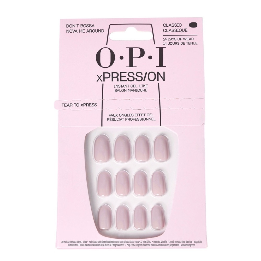 OPI xPRESS/ON Don’t Bossa Nova Me Around Nails